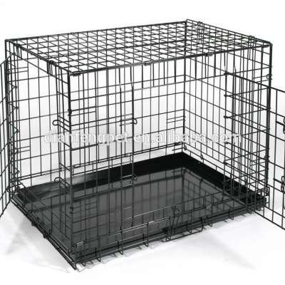 china double doors cheap large steel welding wire dog cage